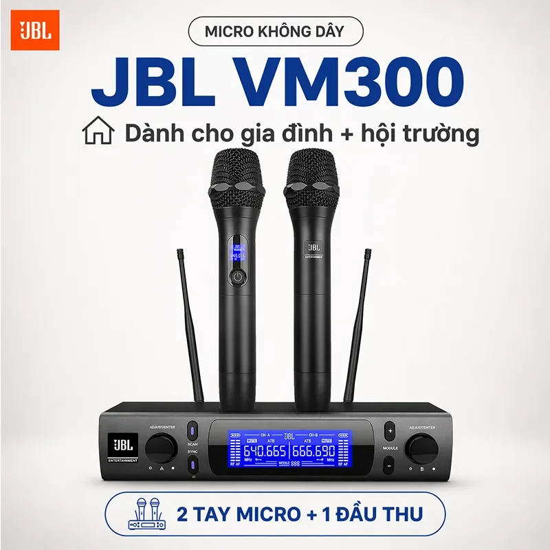 Micro không dây JBL VM300